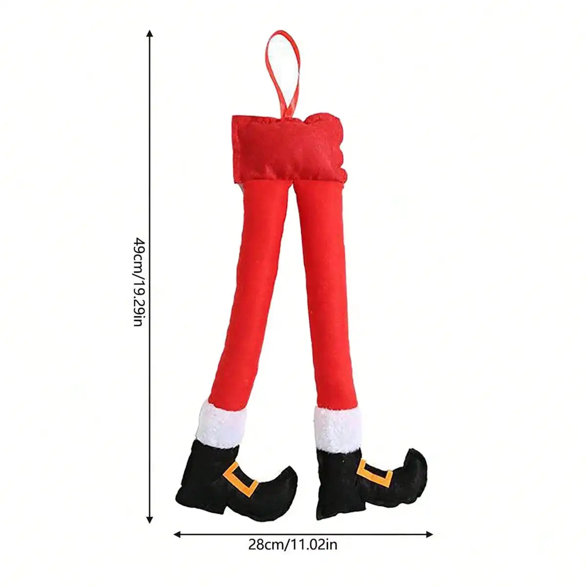 Christmas Elf Legs Ornament — Funny Holiday Tree & Car Decoration