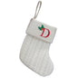 Personalized Letter Christmas Stocking — Alphabet Initial Holiday Gift Bag & Tree Decor