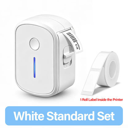 Portable Mini Bluetooth Label Printer — Inkless Self-Adhesive Thermal Sticker Maker