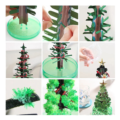 Magic Growing Crystal Christmas Tree — Fun Tabletop Science Gift