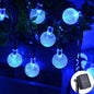 Solar LED String Fairy Lights — IP65 Waterproof Outdoor Garden Lights