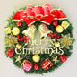 Handmade Christmas Wreath — Lush Simulation Greenery Door & Window Decoration