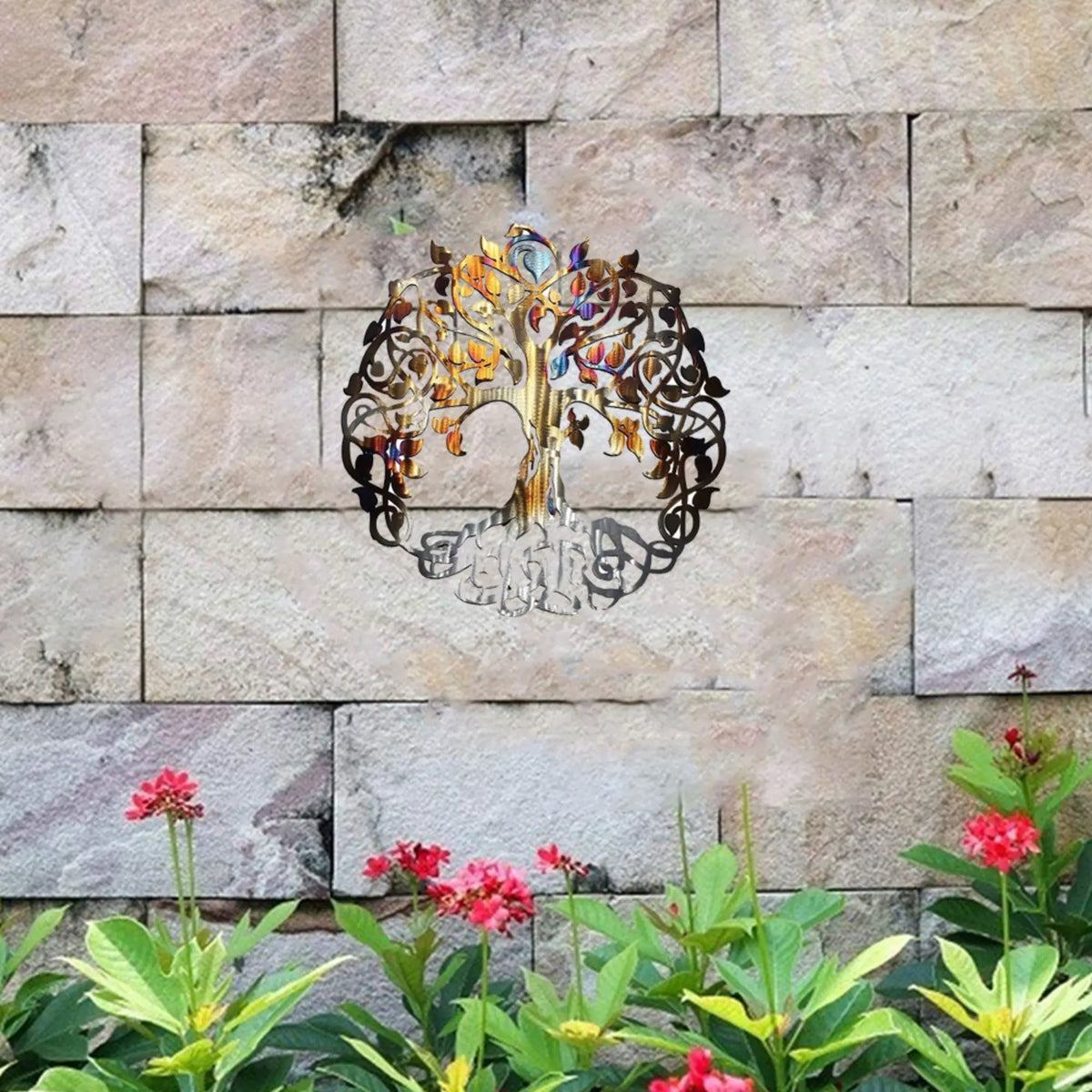 Metal Tree of Life Wall Art — Indoor & Outdoor Garden Decor