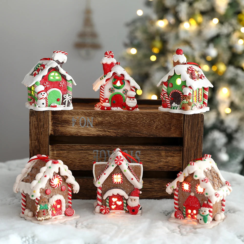 Christmas LED Musical Hanging Ornament — Snowman, Gingerbread & Santa Designs