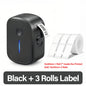Portable Mini Bluetooth Label Printer — Inkless Self-Adhesive Thermal Sticker Maker