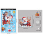 Christmas Window Stickers – Gingerbread Man, Santa, Snowman & Snowflake Decals