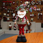 Christmas Flannel Snowman & Elk Doll — Soft Holiday Decor & Gift