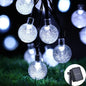 Solar LED String Fairy Lights — IP65 Waterproof Outdoor Garden Lights