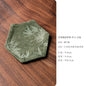 Vintage Embroidery Tea Coasters — Insulated Cup Holders for Tea Accessories