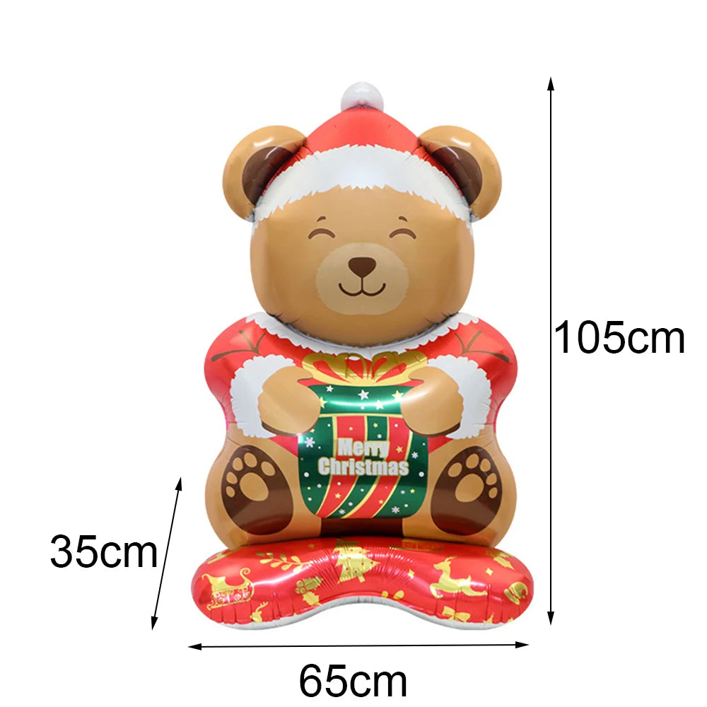 Christmas Standing Foil Balloons – Snowman, Reindeer, Santa & More