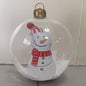 Christmas Tree Ornaments – Snowman, Santa & Tree Designs with Optional LED