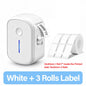 Portable Mini Bluetooth Label Printer — Inkless Self-Adhesive Thermal Sticker Maker