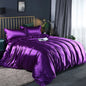 Silky Soft Duvet Cover Set with Zipper & Corner Ties
