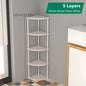 Corner Wall Storage Rack — Shelves for Living Room, Kitchen & Bedroom