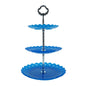 3 Tier Cake Tray Afternoon Tea Wedding Plates Party Tableware European Simply Style Creative Petal Fruit Tray Display Shelf