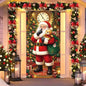 Christmas Door Cover Banner — Santa, Snowman & Holiday Designs