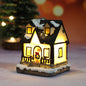 Christmas LED Village House – Glowing Resin Cottage
