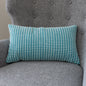 12''x20'' Soft Chenille Dot Throw Pillow | 8 Colors – Plush Textured Design | Cozy Modern Lumbar Accent | Insert Included