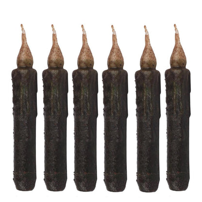 LED Flameless Real Wax Taper Candles with Remote & Timer