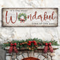 It's the most Wonderful Time of the Year Christmas Sign