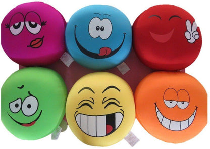 Squishy Emoji Microbead Throw Pillow